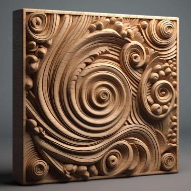 Patterns and decorations stl ratio 1 3d model